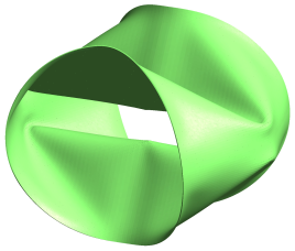 Green FEM surface model