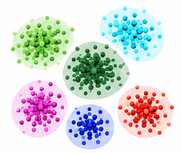 Clustered simulation data groups